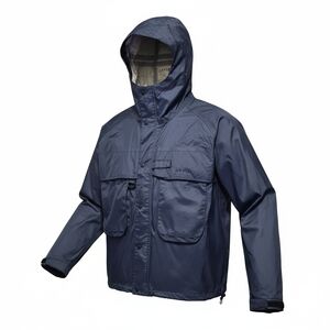 Orvis Clearwater Wading Technical Jacket Navy Blue Fly Fishing Mens Size XL